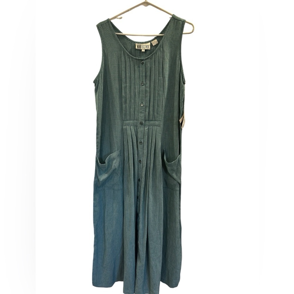 Fabulous Vintage Together! brand button-front midi dress Size L NWT!!